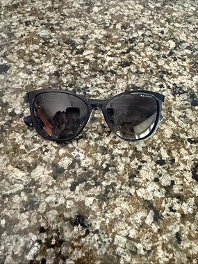 Ralph Lauren Black Gloss Cat-Eye Sunglasses